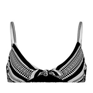 Lemlem Luchia Tie Front Bikini Top